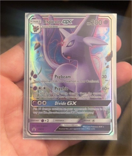 2017 Pokémon TCG SM35 Espeon GX — front