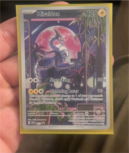 2023 Pokémon Scarlet & Violet Black Star Promo #013 Miraidon — front