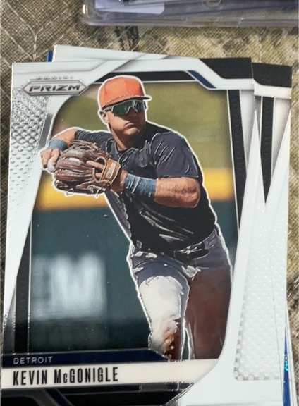 2025 Panini Prizm #75 Kevin McGonigle — front