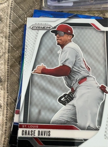 2025 Panini Prizm #237 Chase Davis — front