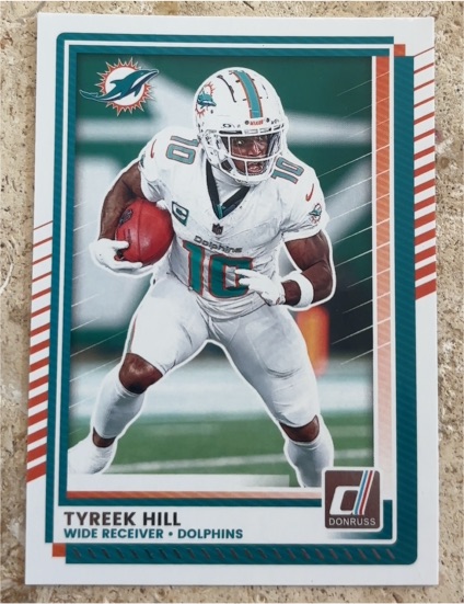 2025 Donruss #221 Tyreek Hill Miami Dolphins — front
