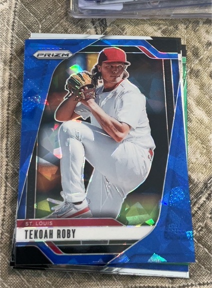2025 Panini Prizm #143 Tekoah Roby — front