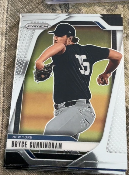 2025 Panini Prizm #32 Bryce Cunningham — front