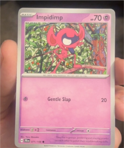 2023 Pokemon Scarlet & Violet Journey Together #071 Impidimp — front