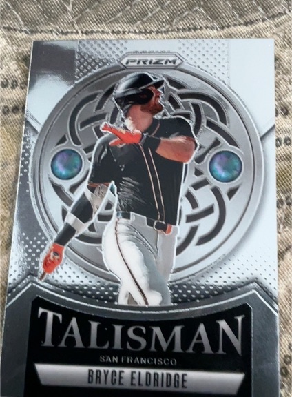2025 Panini Prizm #21 Bryce Eldridge Talisman — front
