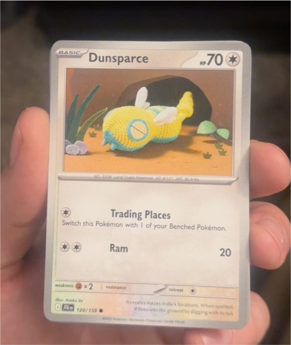 2025 Pokémon Journey Together #120 Dunsparce — front