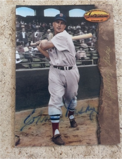 1994 Ted Williams Card Company #5 Johnny Pesky — front