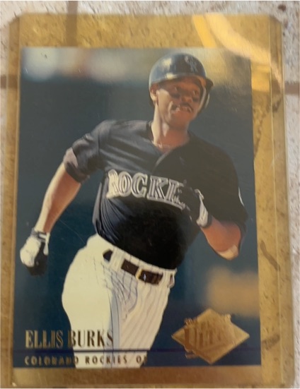 1994 Fleer Ultra #478 Ellis Burks — front