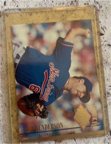 1994 Fleer Ultra #523 Rod Henderson Rookie — front