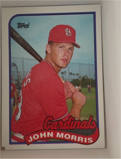 1989 Topps #578 John Morris — front