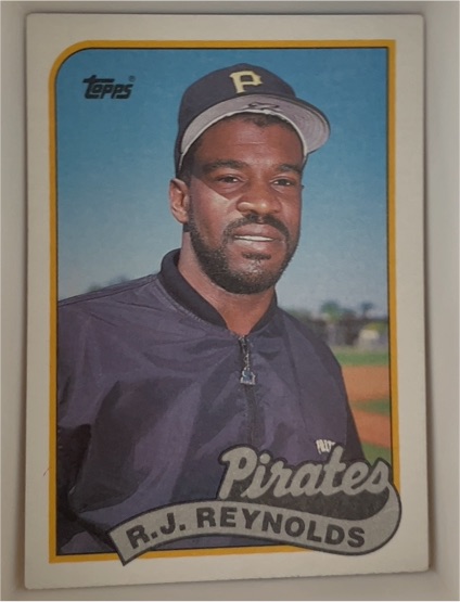 1989 Topps #658 R.J. Reynolds — front
