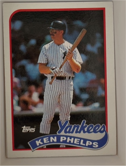 1989 Topps #741 Ken Phelps — front