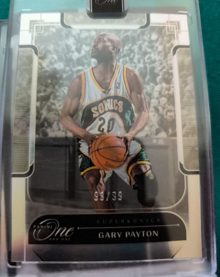2023 Panini One and One #180 Gary Payton — front