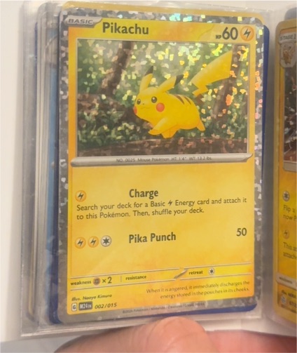 2024 Pokémon McDonald's Promo #002 Pikachu — front