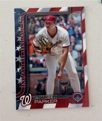 2025 Topps Series 2 #684 Mitchell Parker — front