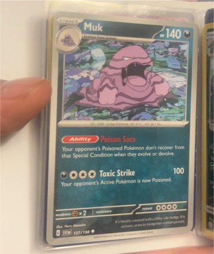 2023 Pokémon Scarlet & Violet #127 Muk — front