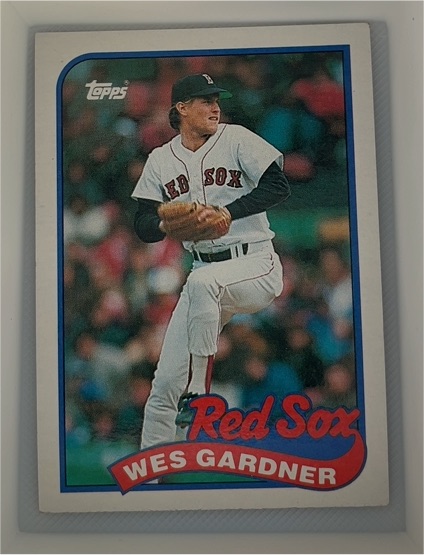 1989 Topps #526 Wes Gardner — front