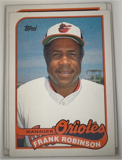 1989 Topps #774 Frank Robinson Baltimore Orioles — front