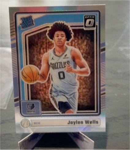 2024-25 Donruss Optic #252 Jaylen Wells — front