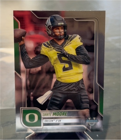 2025 Bowman Chrome University #137 Dante Moore — front