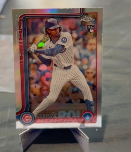 2025 Topps Chrome #173 Kevin Alcantara — front