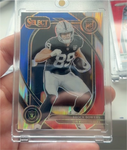 2024 Panini Select Club Level #222 Brock Bowers — front
