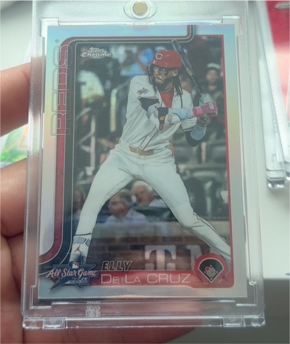 2025 Topps Chrome Update #ASGC-32 Elly De La Cruz All-Star Game — front