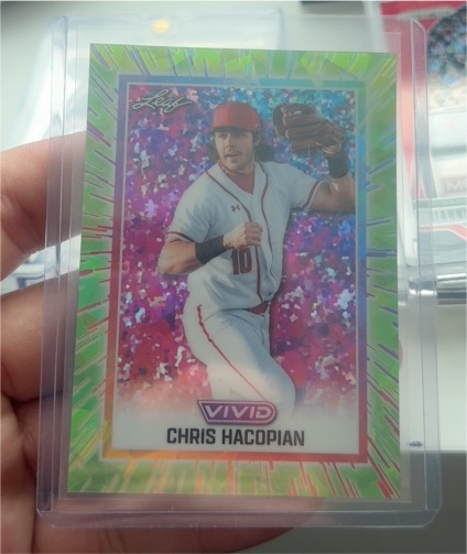 2025 Leaf Vivid #Chris Hacopian — front