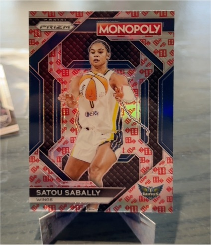 2024 Panini Prizm Monopoly #WNBA8 Satou Sabally — front