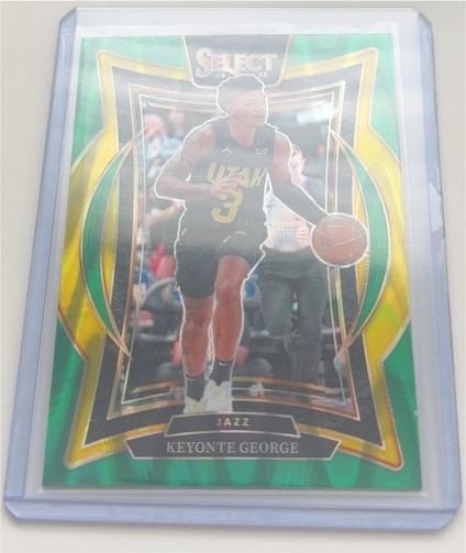 2024-25 Panini Select #49 Keyonte George — front