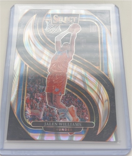 2024-25 Panini Select #124 Jalen Williams — front