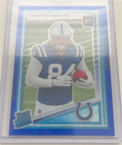 2025 Donruss Optic #234 Tyler Warren — front