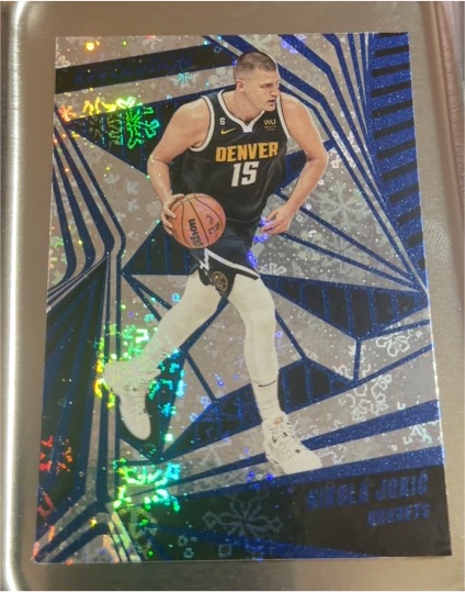 2023-24 Panini Revolution #57 Nikola Jokic Winter Parallel — front