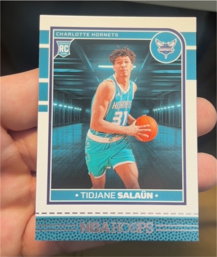 2024-25 Panini NBA Hoops #236 Tidjane Salaün — front