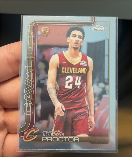 2025-26 Topps Chrome #300 Tyrese Proctor — front
