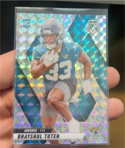 2025 Panini Mosaic #385 Bhayshul Tuten — front