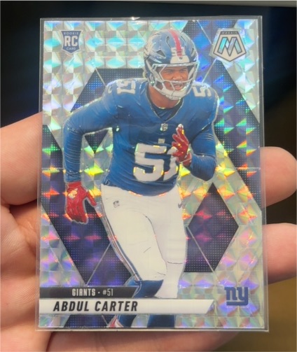 2025 Panini Mosaic #317 Abdul Carter — front