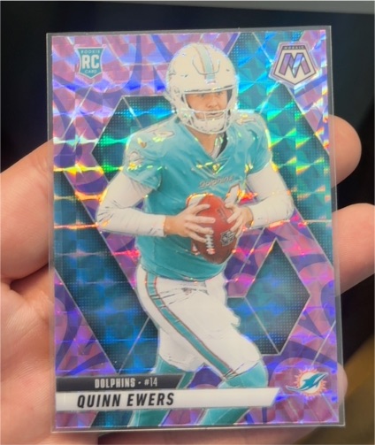 2025 Panini Mosaic #308 Quinn Ewers — front