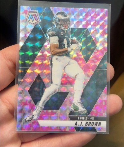 2025 Panini Mosaic #78 A.J. Brown — front