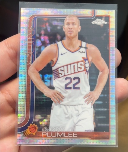 2025-26 Topps Chrome #106 Mason Plumlee — front