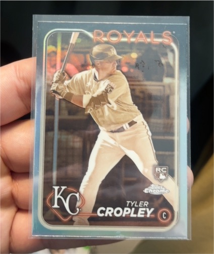 2024 Topps Chrome #148 Tyler Cropley — front