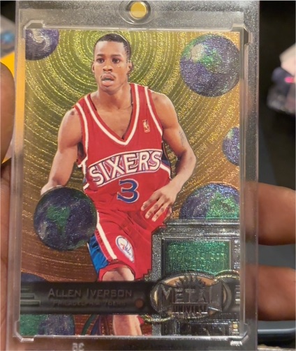1997-98 SkyBox Metal Universe #20 Allen Iverson — front