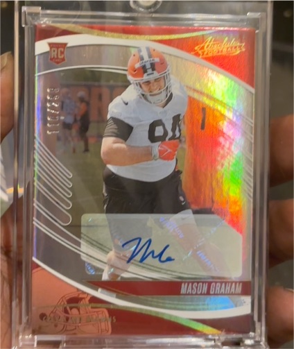 2025 Panini Absolute #156 Mason Graham — front