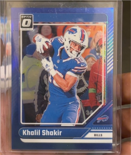 2024 Panini Donruss Optic #23 Khalil Shakir — front