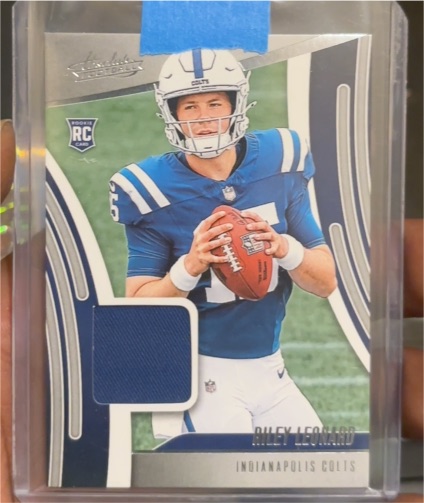 2025 Panini Absolute Rookie Materials #ARM-RLD Riley Leonard — front