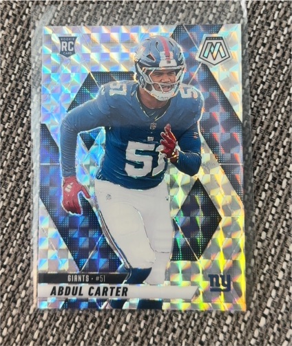 2025 Panini Mosaic #317 Abdul Carter — front