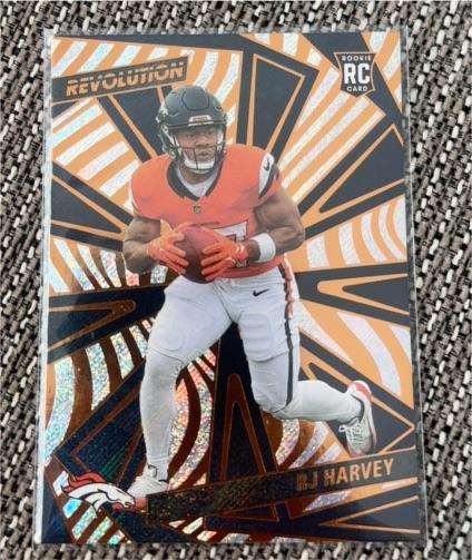 2025 Panini Revolution #232 RJ Harvey — front