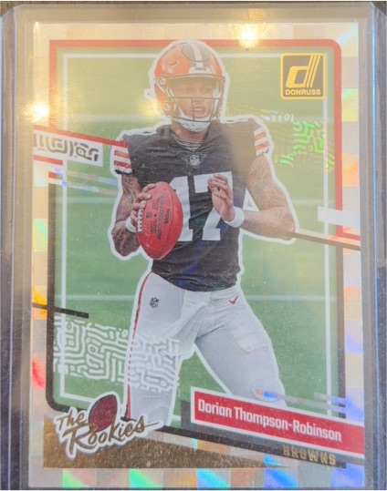 2023 Donruss #37 Dorian Thompson-Robinson The Rookies Cleveland Browns — front