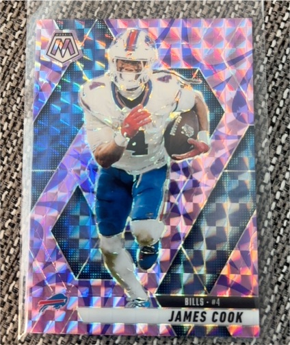 2025 Panini Mosaic #201 James Cook — front