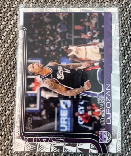 2025-26 Topps #162 DeMar DeRozan Season Tip Off Sacramento Kings — front